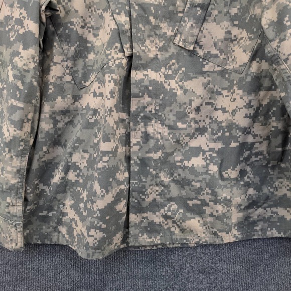 U.S. Military Mens Army Combat Uniform Digital Camo Coat Green Tan Size L - Picture 8 of 14